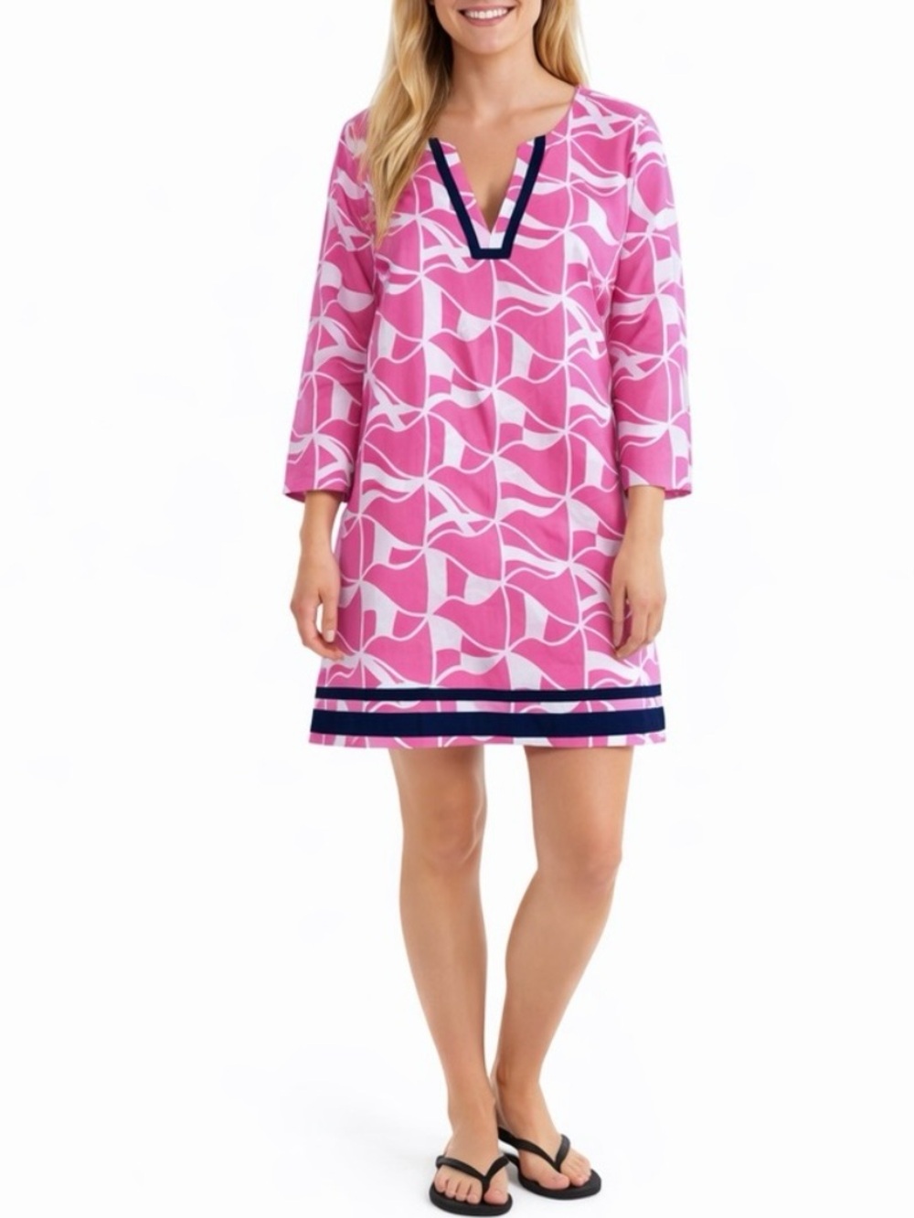 Vineyard Vines Swim Cover-up Popover Dress Size Small